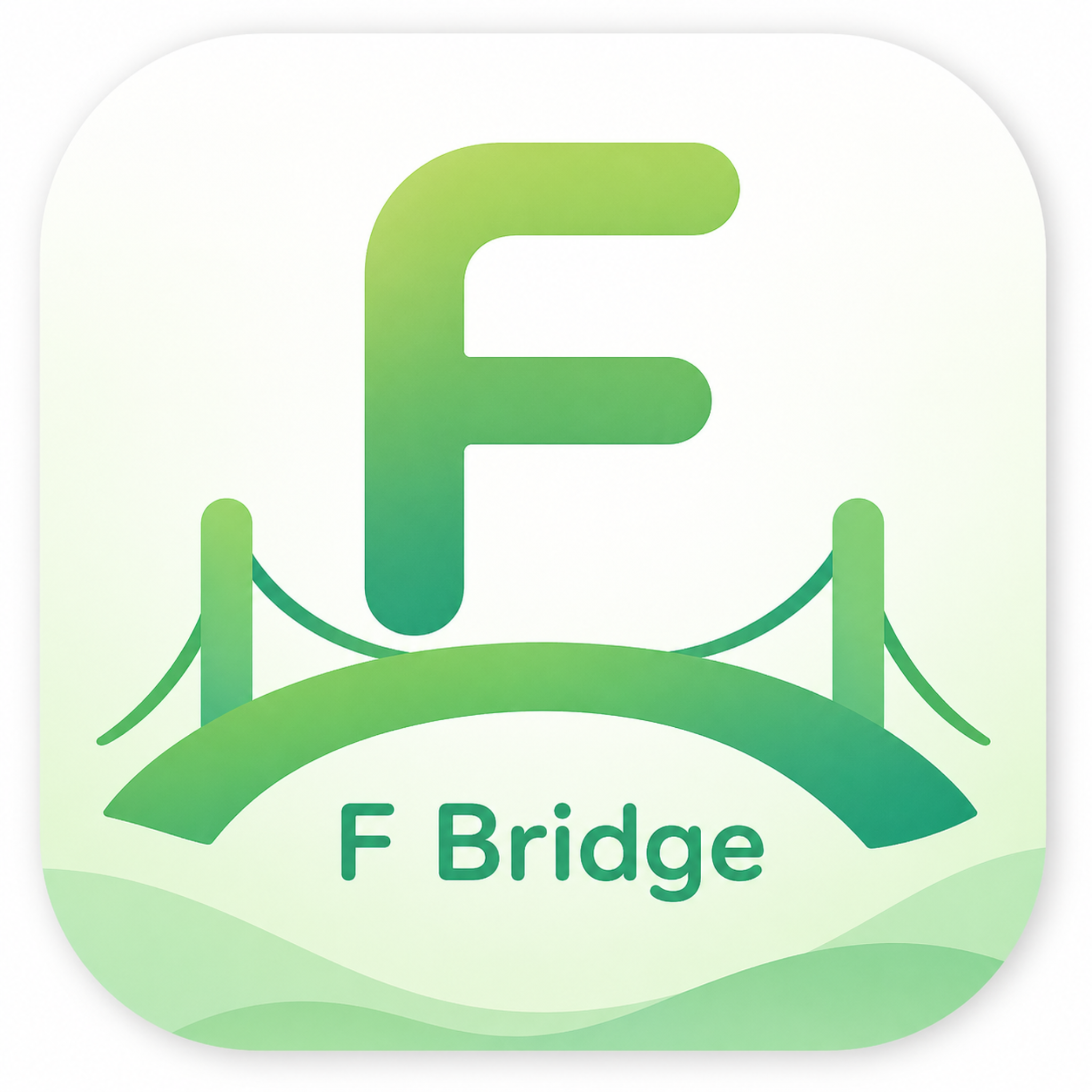 エフブリッジ（F Bridge）のロゴ